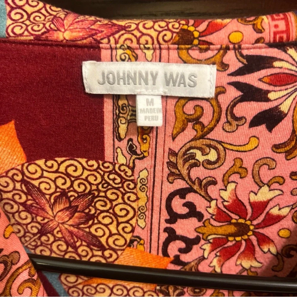 Johnny Was pajamas Print Button-Up - Picture 6 of 7